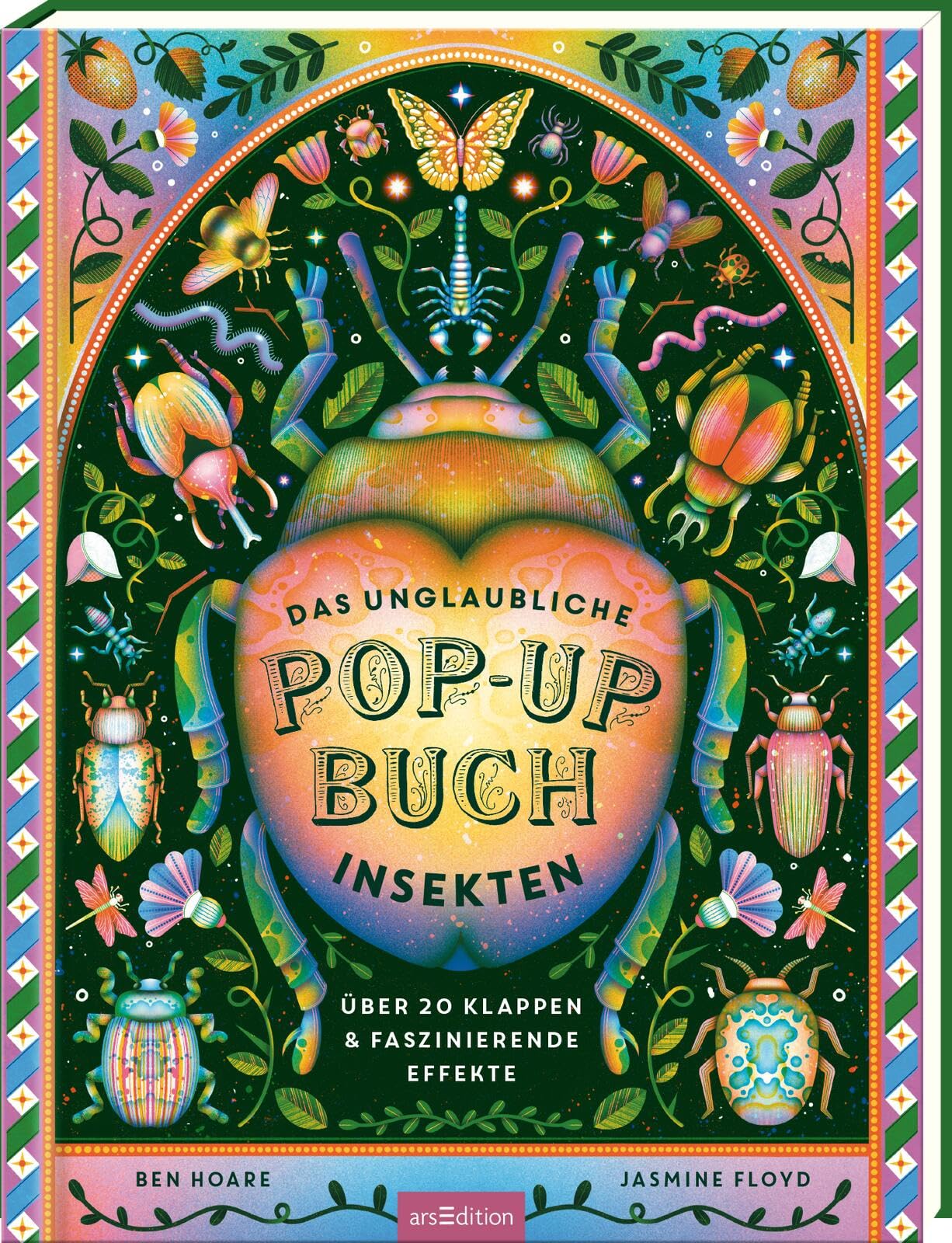 Das unglaubliche Pop-up-Buch Insekten: Über 20 Klappen und faszinierende Effekte | Hochwertiges Pop-up-Buch zum Staunen