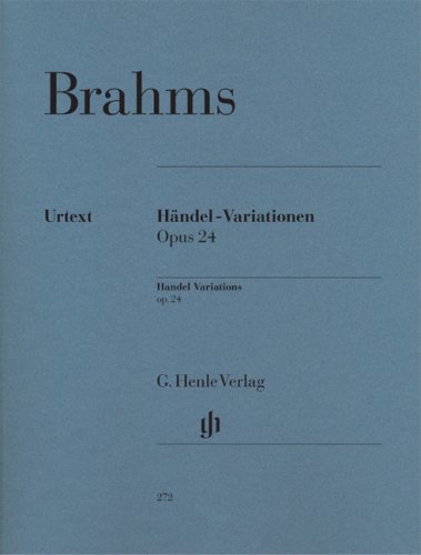 Händel-Variationen op. 24; Klavier 2 ms