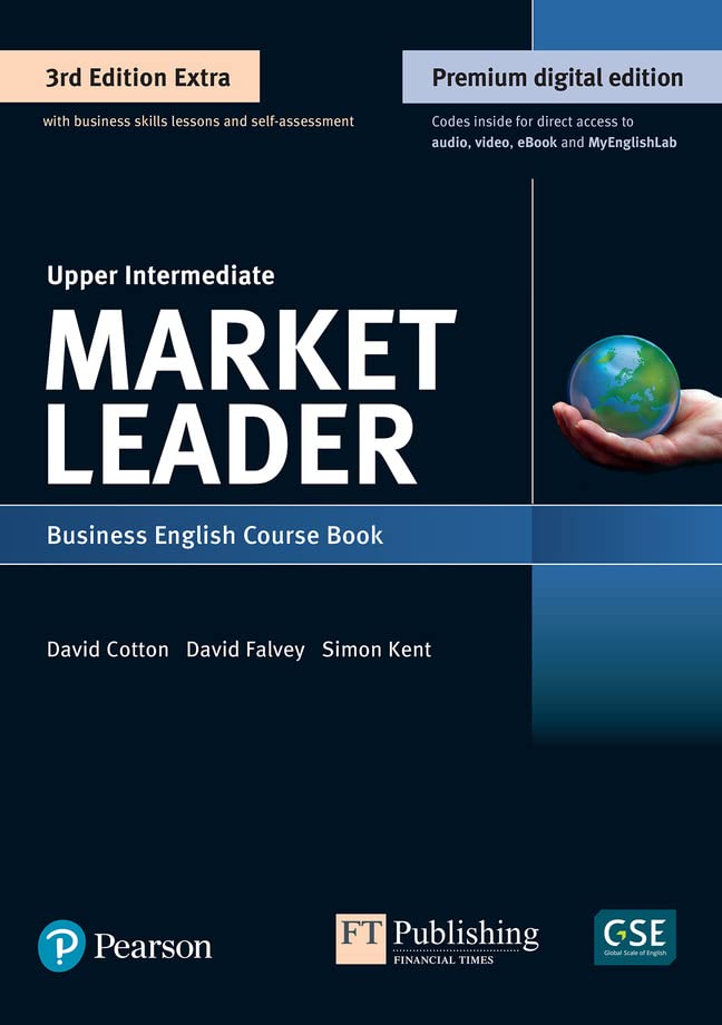 Market Leader 3e Extra Upper Intermediate Course Book, eBook, QR, MEL & DVD Pack