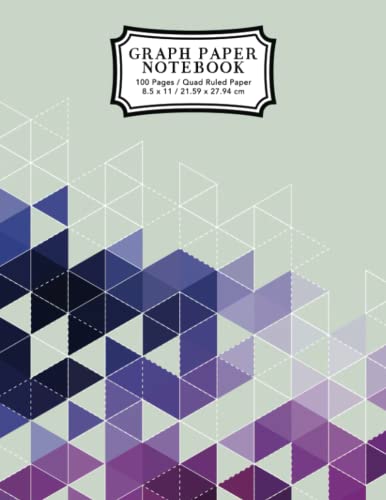 Graph Paper Notebook: Purple Grid Boxes | Grid Paper Composition Notebook, Graphing Paper, Quad Ruled (Math and Science Notebooks, Band 2)