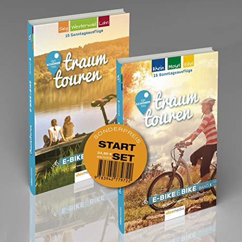 traumtouren E-Bike & Bike Start-Set mit 2 Bänden: 30 perfekte Sonntagstouren für einen schönen Tag auf dem Rad (traumtouren E-Bike&Bike / Radführer von ideemedia)