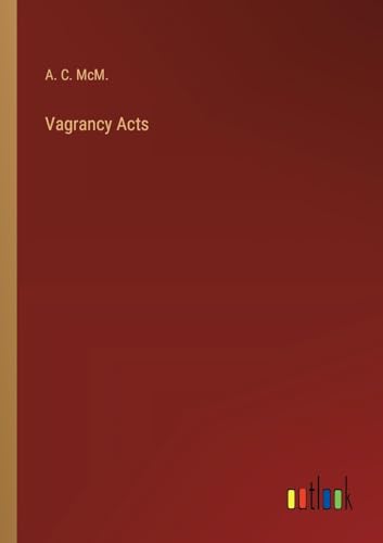 Vagrancy Acts