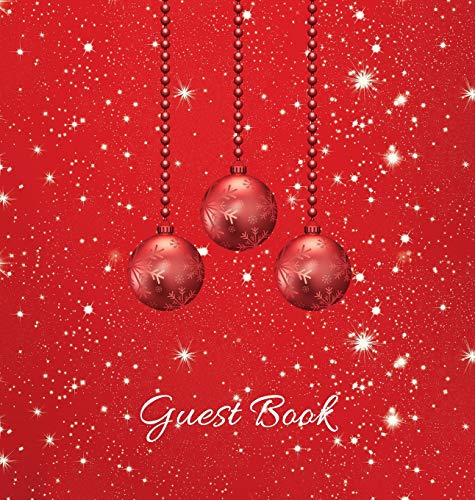 Christmas Party Guest Book (HARDCOVER), Party Guest Book, Birthday Guest Comments Book, House Guest Book, Seasonal Party Guest Book, Special Events & ... retirement parties, gatherings, funct