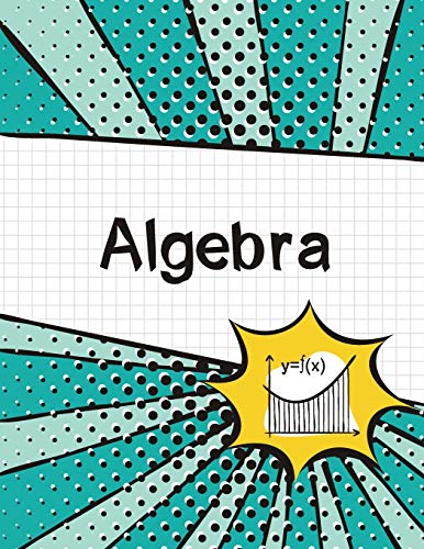 Algebra Graph Paper Notebook: (Large, 8.5x11) 100 Pages, 4 Squares per Inch, Math Graph Paper Composition Notebook for Students