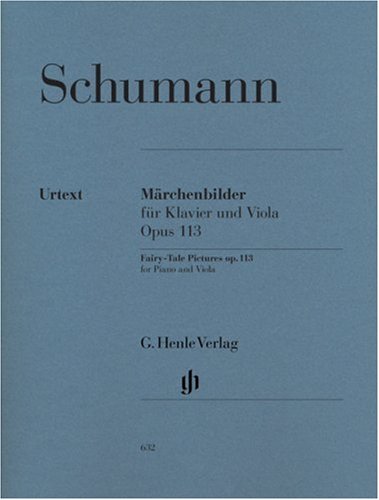 Märchenbilder op. 113. Viola, Klavier