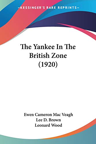 The Yankee In The British Zone (1920)