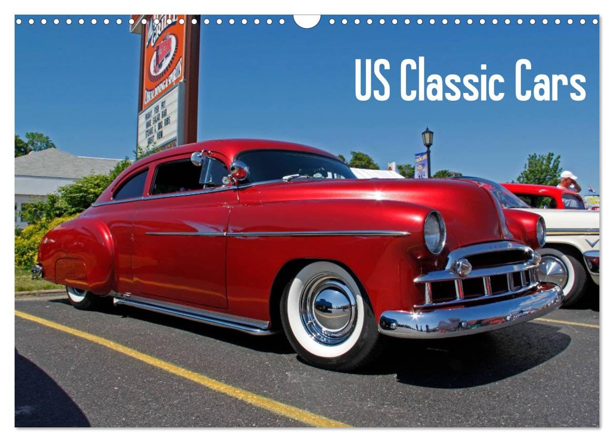 US Classic Cars (Wall Calendar 2026 DIN A3 landscape), CALVENDO 12 Month Wall Calendar: US Classic Cars