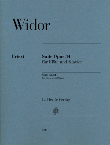 Suite Opus 34 für Flöte und Klavier