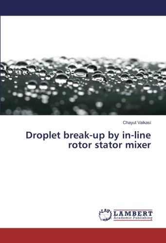 Droplet break-up by in-line rotor stator mixer