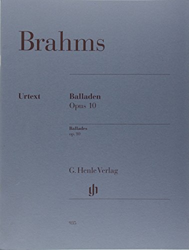 Balladen op. 10; Klavier 2 ms