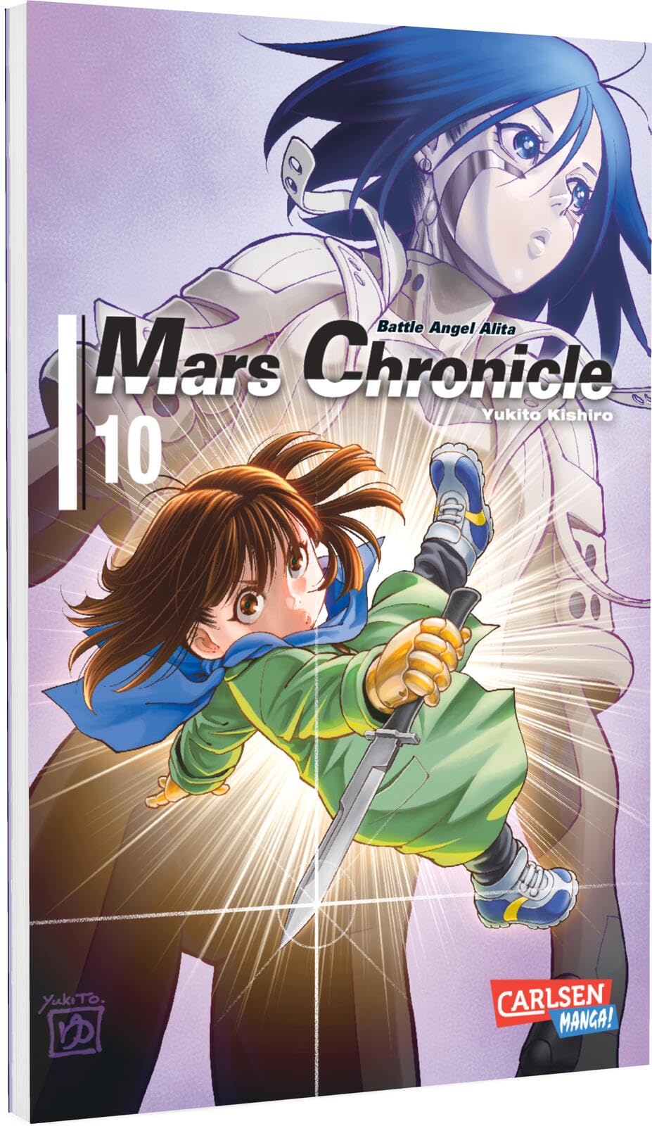 Battle Angel Alita – Mars Chronicle 10: Nach LAST ORDER ist MARS CHRONICLE der dritte Teil der BATTLE ANGEL ALITA-Reihe
