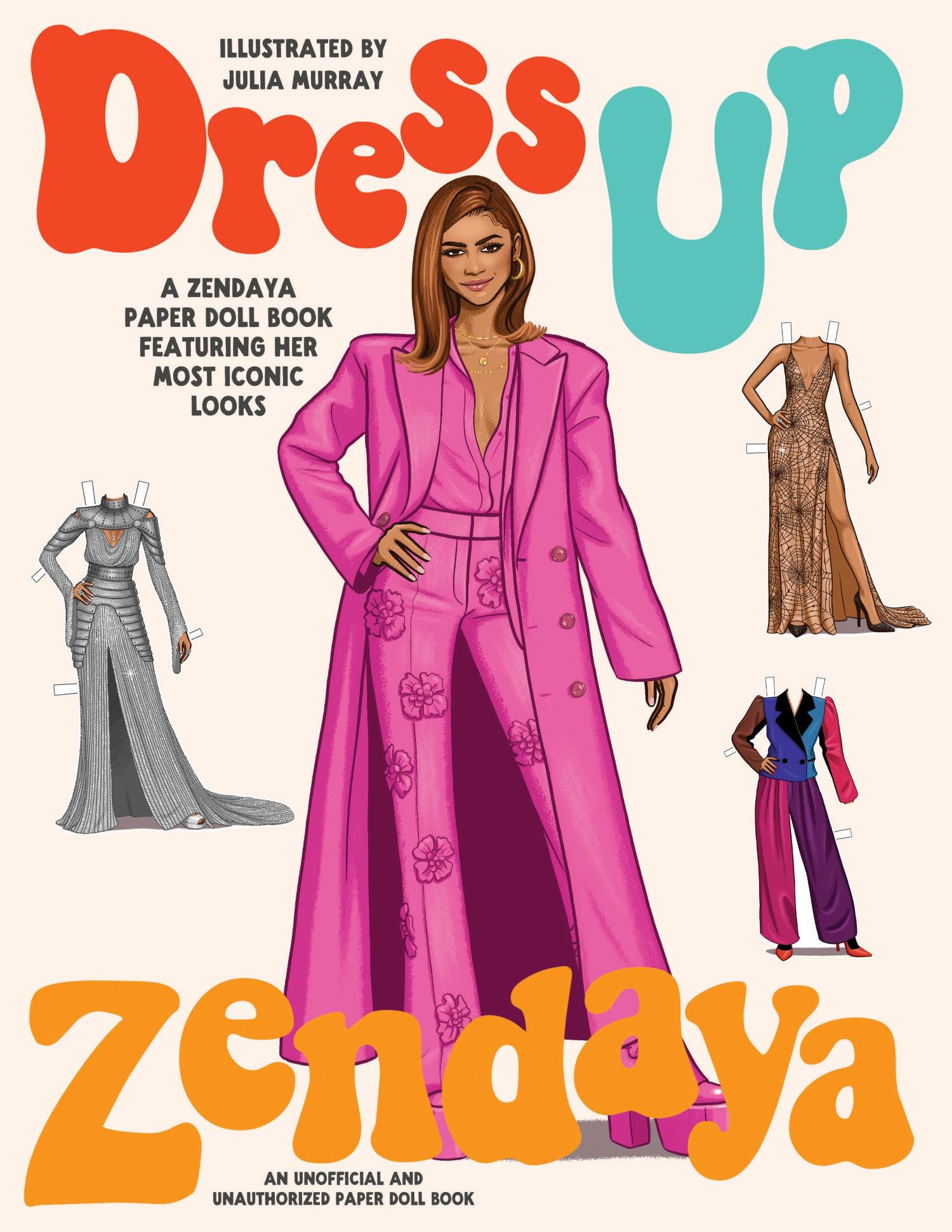 Dress Up Zendaya: A Zendaya paper doll book featuring her most iconic looks (Paperdoll Dress Ups)
