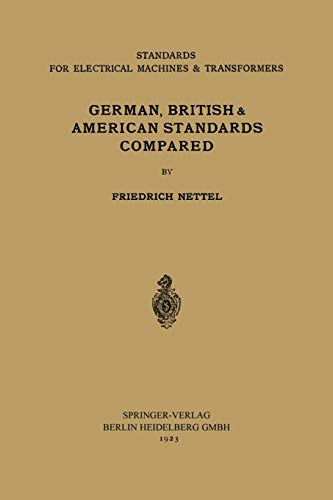 Comparison of Principal Points of Standards for Electrical Machinery (Rotating Machines and Transformers)