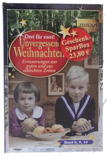 Unvergessene Weihnachten GeschenkBox: Hardcover-Einzelbände 8, 9 und 10 mit Lesebändchen (Unvergessene Weihnachten: Erinnerungen aus guten und aus schlechten Zeiten)