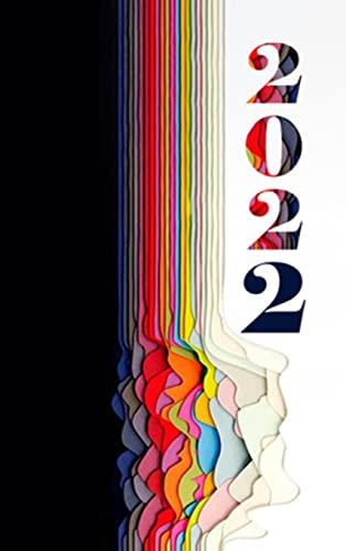 Lined Motivational Planner Notebook, 6x9 inch, 372 pages with Inspirational Quotes for a brilliant 2022: Personal Growth Journal, Smart Agenda for ... Men, Smart Notebook, Elegant Black Notebook