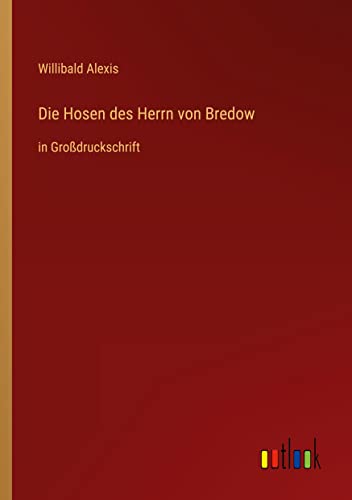 Die Hosen des Herrn von Bredow: in Großdruckschrift