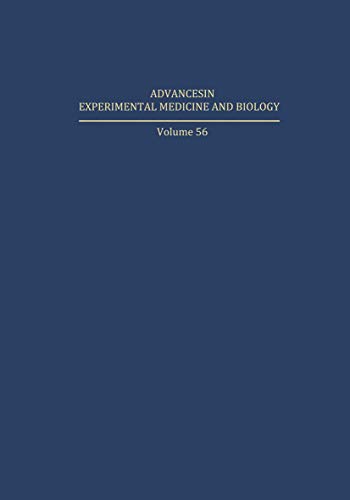 Biochemical Pharmacology of Ethanol (Advances in Experimental Medicine and Biology) (Advances in Experimental Medicine and Biology, 56, Band 56)