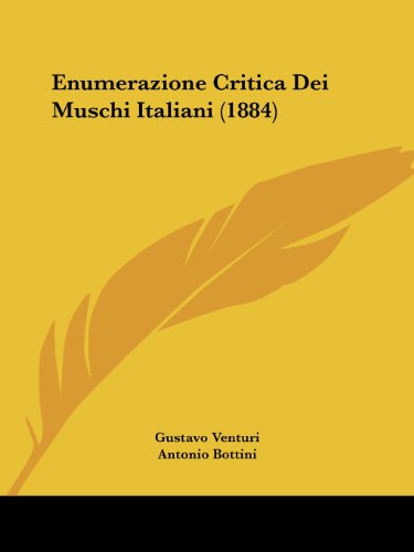 Enumerazione Critica Dei Muschi Italiani (1884)