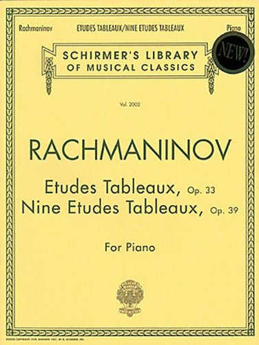 Etudes Tableaux op. 33 & op. 39 -For Piano-: Sammelband für Klavier (Schirmer's Library of Musical Classics)