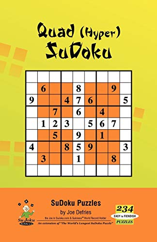 Quad (Hyper) SuDoku: Volume 1