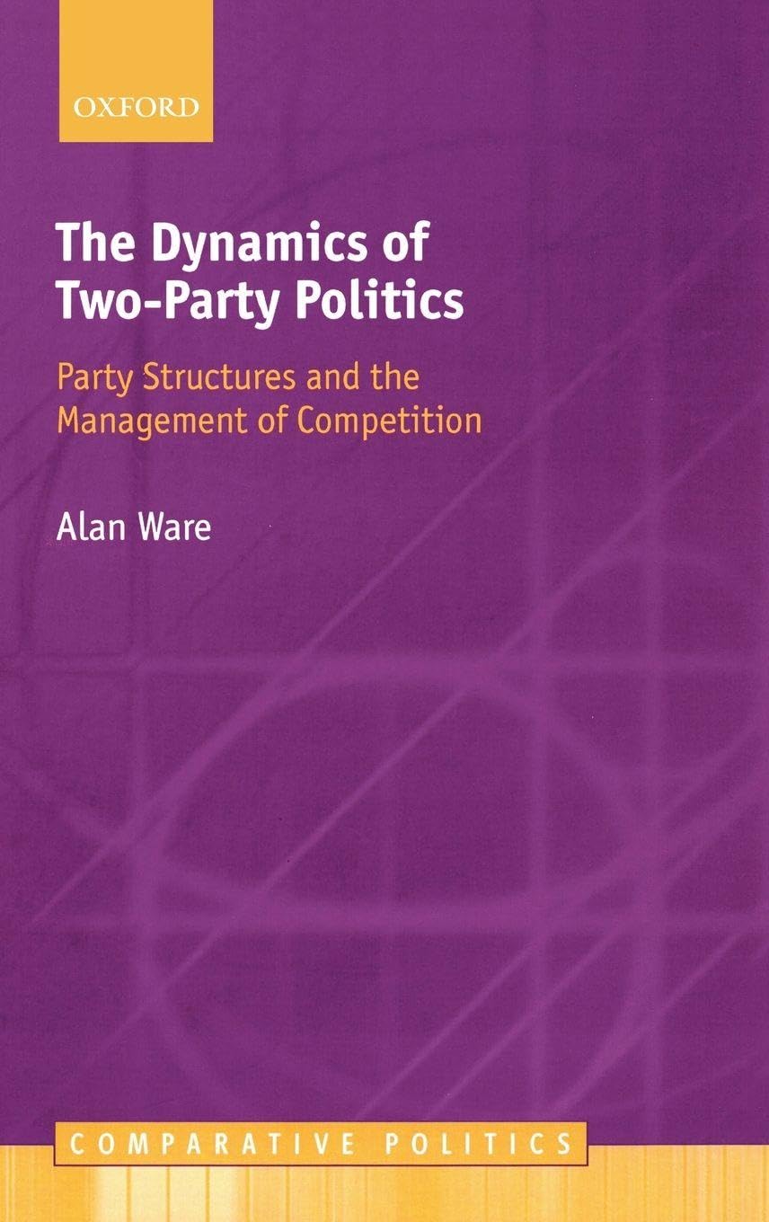 DYNAMICS OF TWO-PARTY POLITICS CEP C: Party Structures and the Management of Competition (Comparative Politics)