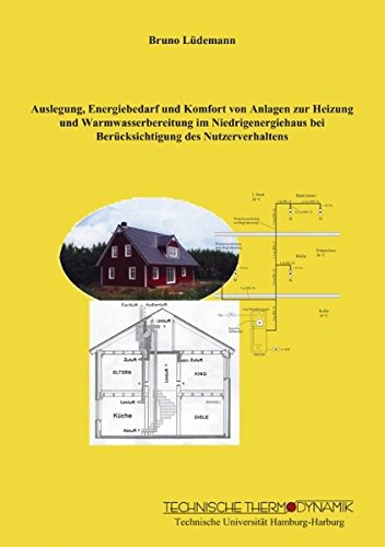 Auslegung, Energiebedarf und Komfort von Anlagen zur Heizung und Warmwasserbereitung im Niedrigenergiehaus bei Berücksichtigung des Nutzverhaltens