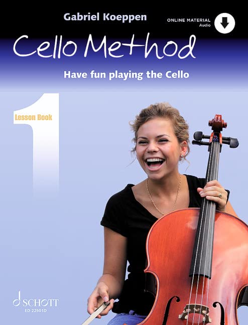 Cello Method: Lesson Book 1: Have fun playing the Cello. Buch 1. Violoncello. Lehrbuch. (Koeppen Cello Method, Buch 1)