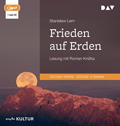 Frieden auf Erden: Lesung mit Roman Knižka (1 mp3-CD): Lesung mit Roman Knizka (1 mp3-CD)