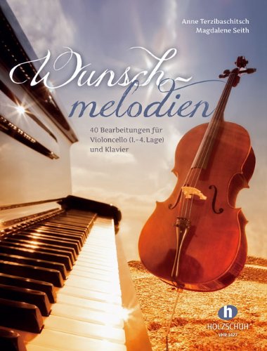 Wunschmelodien Mappe für Violoncello + Klavier