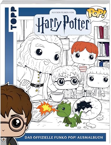 Das offizielle Funko Pop! Harry Potter Ausmalbuch: 64 Seiten mit Motiven aus den Harry Potter Filmen im Funko Pop!-Stil
