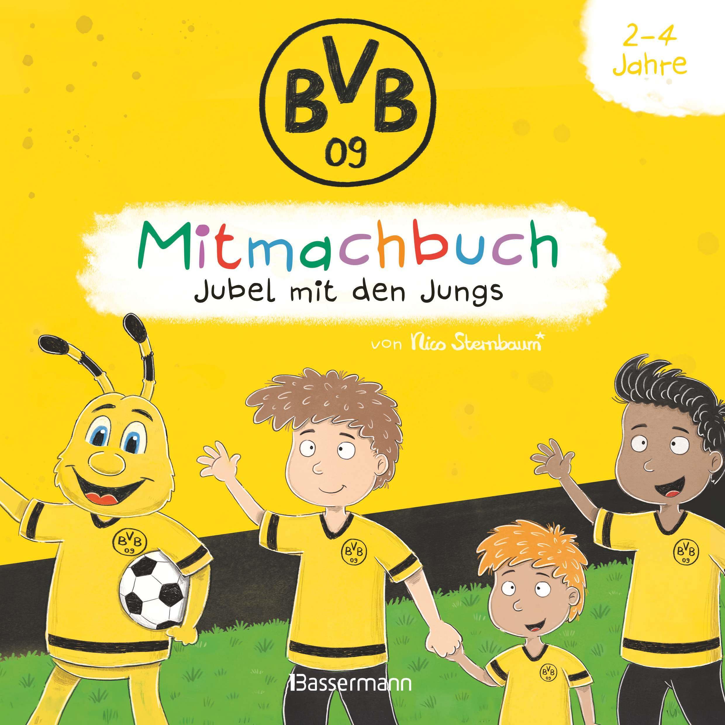 BVB – Ein Mitmachbuch zum Schütteln, Schaukeln, Pusten, Klopfen und sehen, was dann passiert: Jubel mit den Jungs. Von 2 bis 4 Jahren. Vom Bestsellerautoren (Schüttel den Apfelbaum)