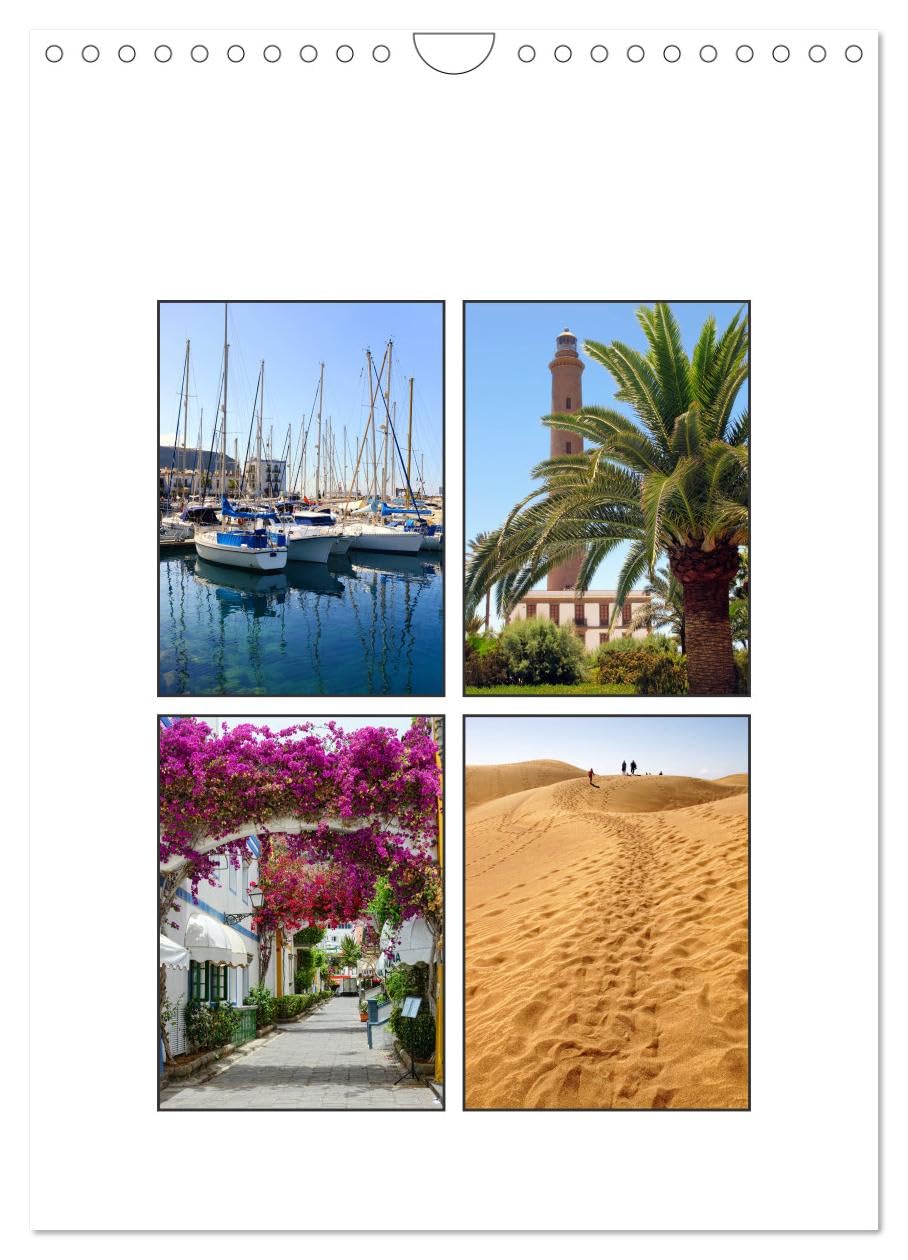 Gran Canaria - Holiday island for sun lovers (Wall Calendar 2026 DIN A4 portrait), CALVENDO 12 Month Wall Calendar: Holidays and sun on the island of Gran Canaria