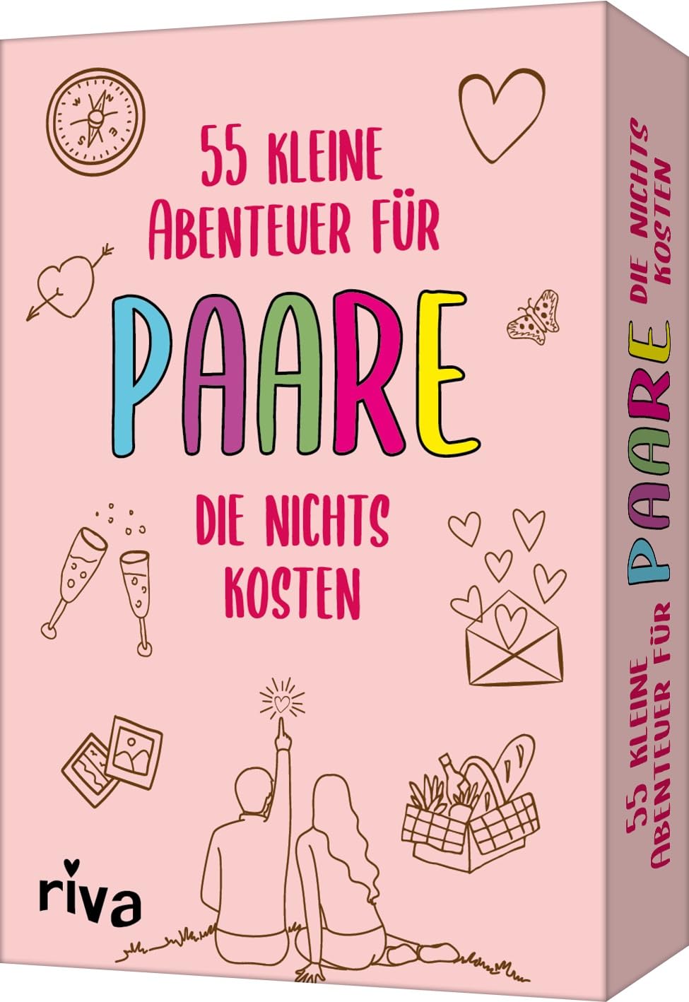 55 kleine Abenteuer für Paare, die nichts kosten: Romantische Ideen für die gemeinsame Zeit zu zweit. Tolles Geschenk zu Hochzeit, Jahrestag, Valentinstag. Für Ehepartner