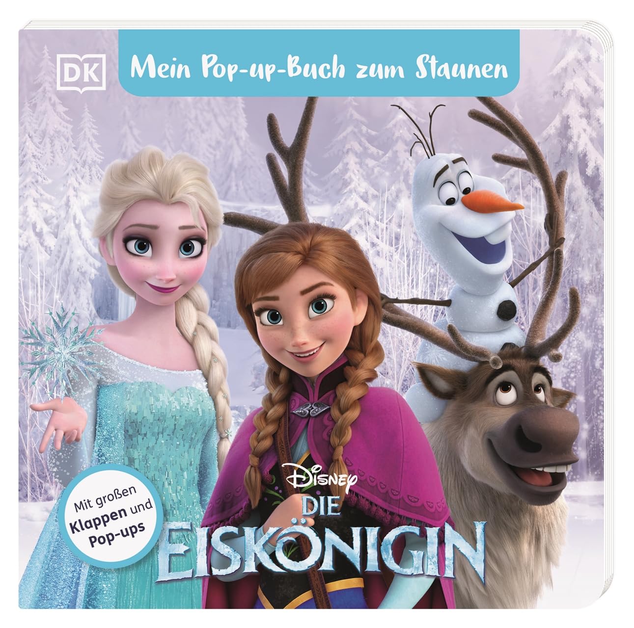 Mein Pop-up-Buch zum Staunen. Disney Die Eiskönigin: Mit großen Klappen und Pop-ups. Hochwertiges Bilderbuch mit Reimen. Für Kinder ab 2 Jahren