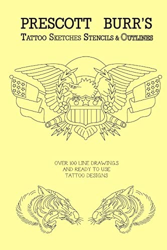 Prescott Burr's Tattoo Sketches Stencils And Outlines