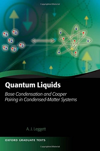 Quantum Liquids: Bose Condensation and Cooper Pairing in Condensed-Matter Systems (Oxford Graduate Texts)