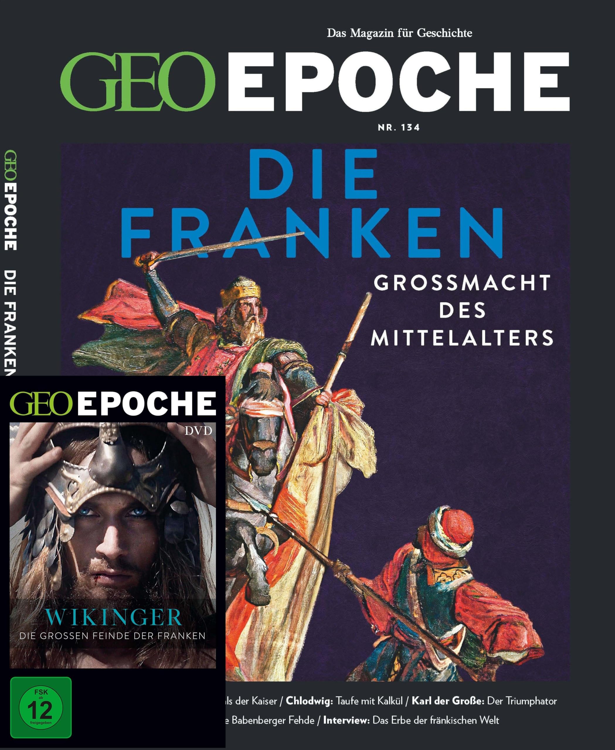 GEO Epoche (mit DVD) / GEO Epoche / GEO Epoche DVD 134/2025 - Die Franken: Das Magazin für Geschichte