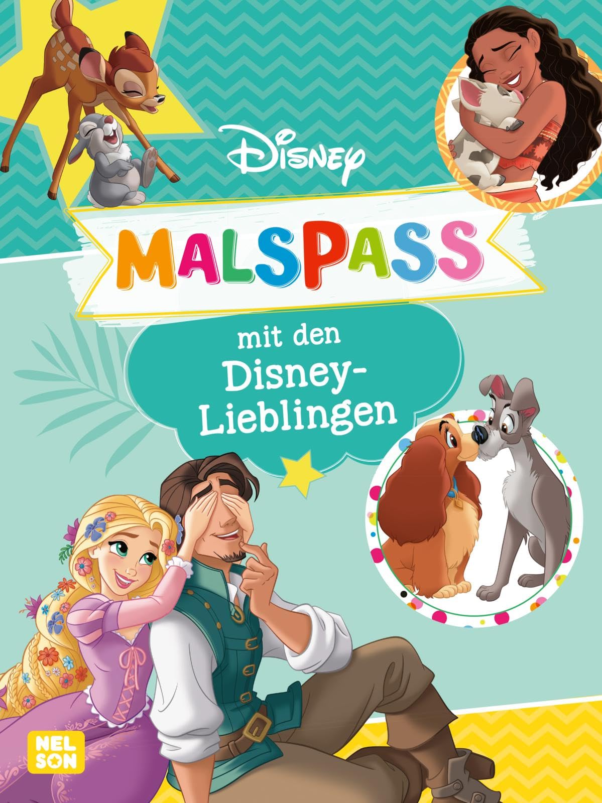 Disney Kreative Beschäftigung: Malspaß mit den Disney-Lieblingen: Mehr als 60 Ausmalbilder über Liebe und Freundschaft | Für Kinder ab 4 Jahren