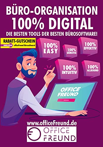 Büro-Organisation 100% digital: OfficeFreund - die besten Tools der besten Bürosoftware