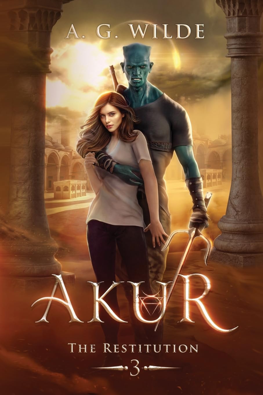 Akur: A Sci-fi Alien Abduction Romance: A Sci-fi Alien Romance (The Restitution, Band 3)