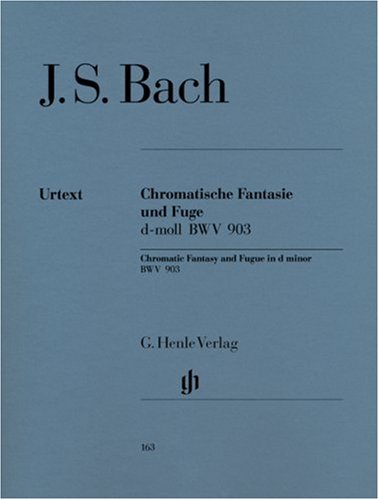 Chromatische Fantasie + Fuge Bwv 903 / 903a. Klavier