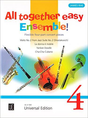 All together easy Ensemble!, für flexibles Ensemble/ Klavier ad lib.