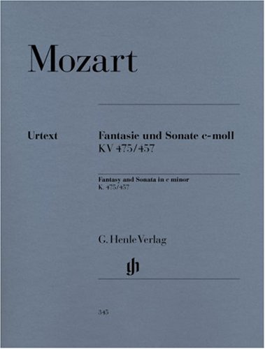 Fantasie und Sonate c-moll KV 475/457. Klavier