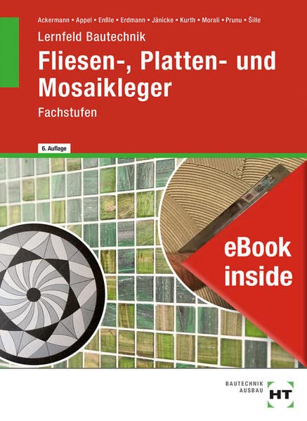 eBook inside: Buch und eBook Fliesen-, Platten- und Mosaikleger: Fachstufen als 5-Jahreslizenz für das eBook