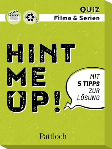 Hint me Up! Filme & Serien: Mit 5 Tipps zur Lösung | Das Serien & Filme-Wissens-Quiz für Erwachsene!