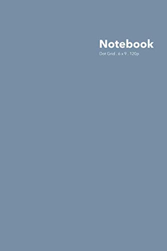 Dot Grid Notebook: Stylish Jean Jacket Notebook, 120 Dotted Pages 6 x 9 inches Standard Journal | Softcover Color Trends Collection