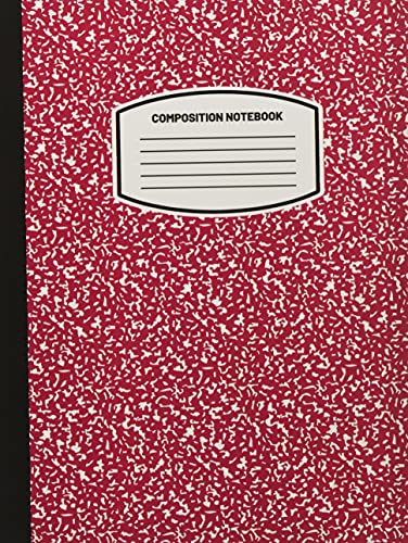 Classic Composition Notebook: (8.5x11) Wide Ruled Lined Paper Notebook Journal (Magenta) (Notebook for Kids, Teens, Students, Adults) Back to School and Writing Notes