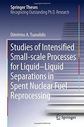 Studies of Intensified Small-scale Processes for Liquid-Liquid Separations in  Spent Nuclear Fuel Reprocessing (Springer Theses)