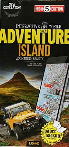 Interactive Mobile ADVENTUREMAP Island: Adventure-Karte Island 1:450 000 (High 5 Edition ADVENTURE Collection)