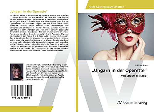 Ungarn in der Operette: - Von Strauss bis Stolz -